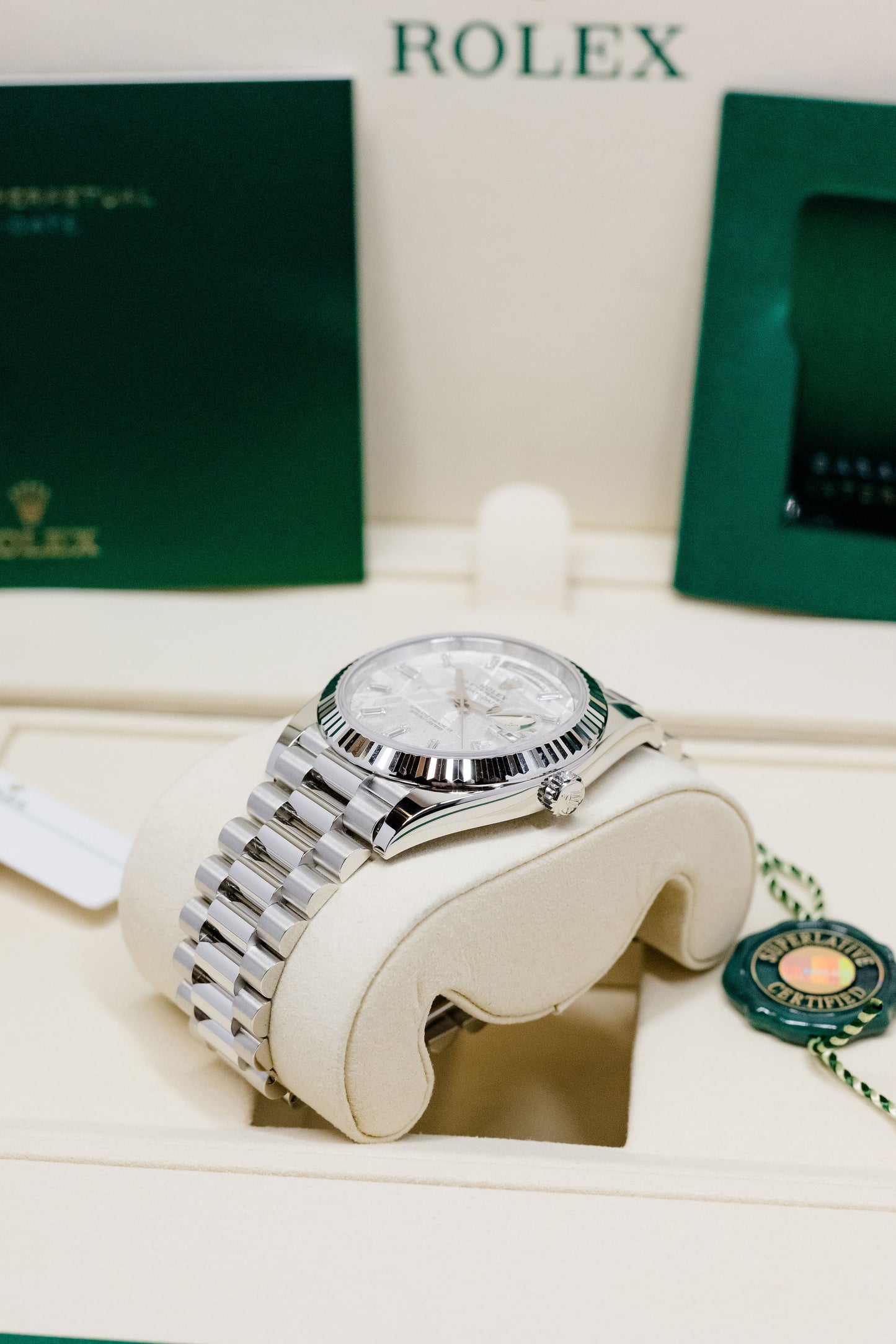 2026 Rolex Platinum Day-Date 40 228236