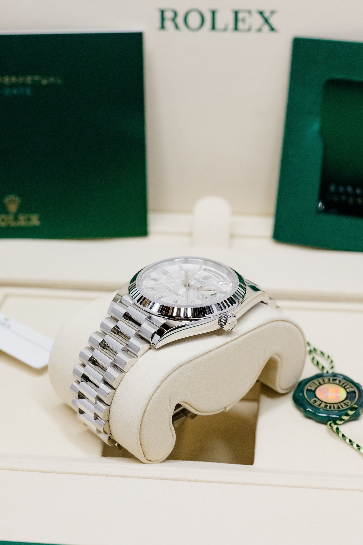 2026 Rolex Platinum Day-Date 40 228236