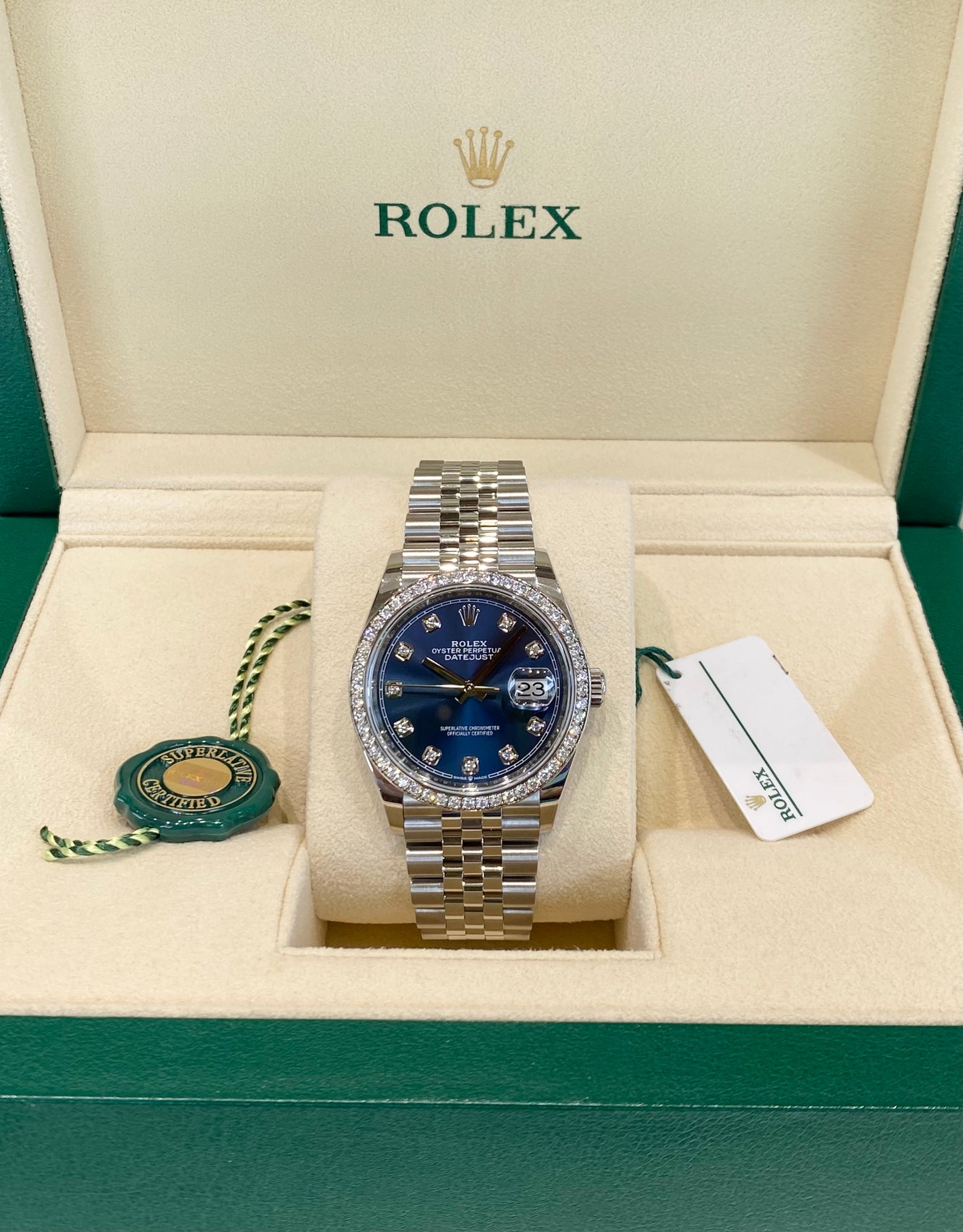 2020 Rolex Datejust 36 126284RBR