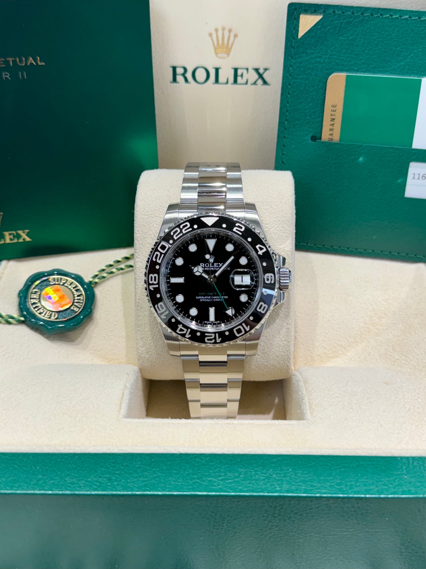 2019 Rolex GMT-Master II 116710LN