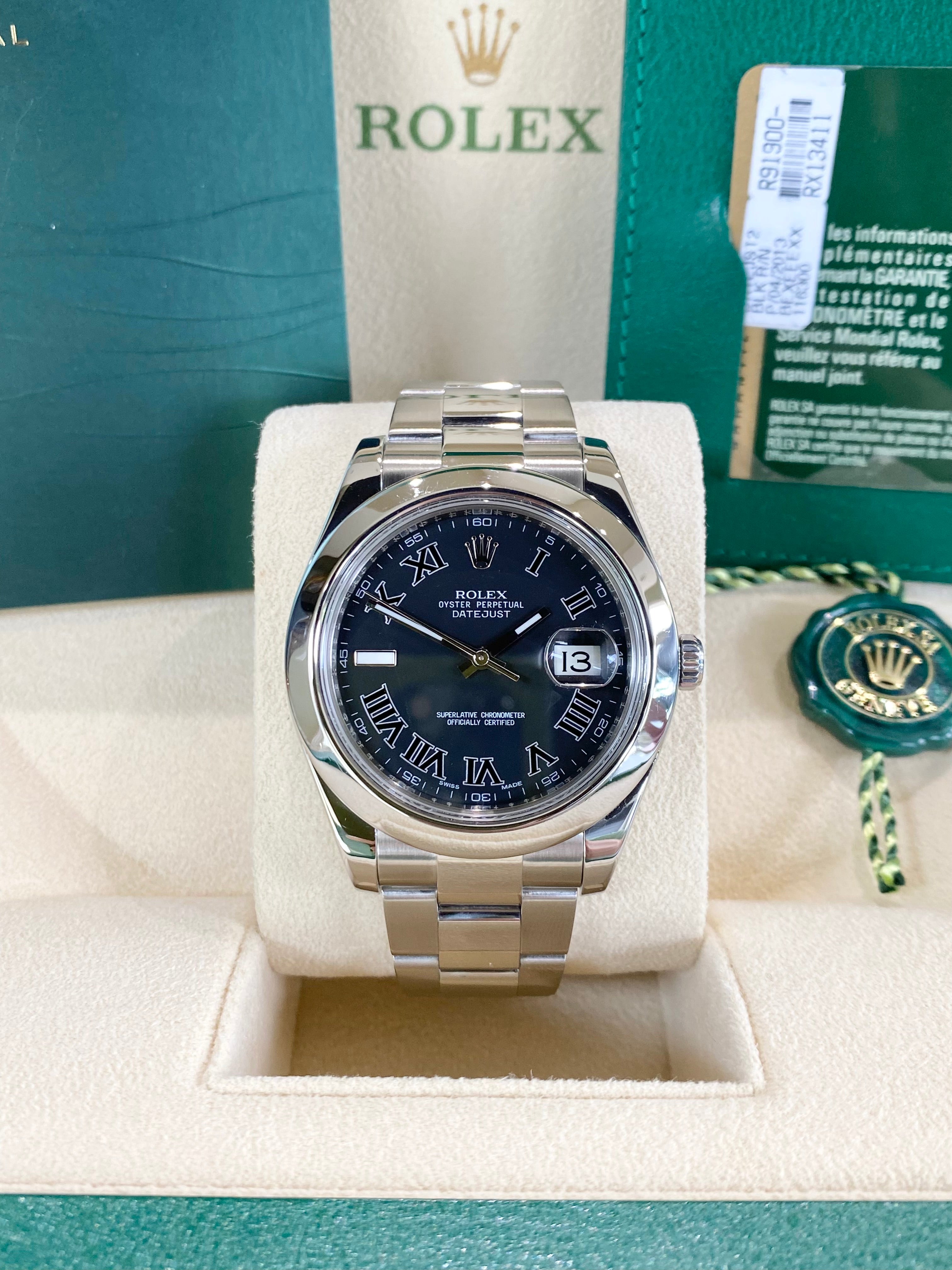 Rolex top datejust 2013