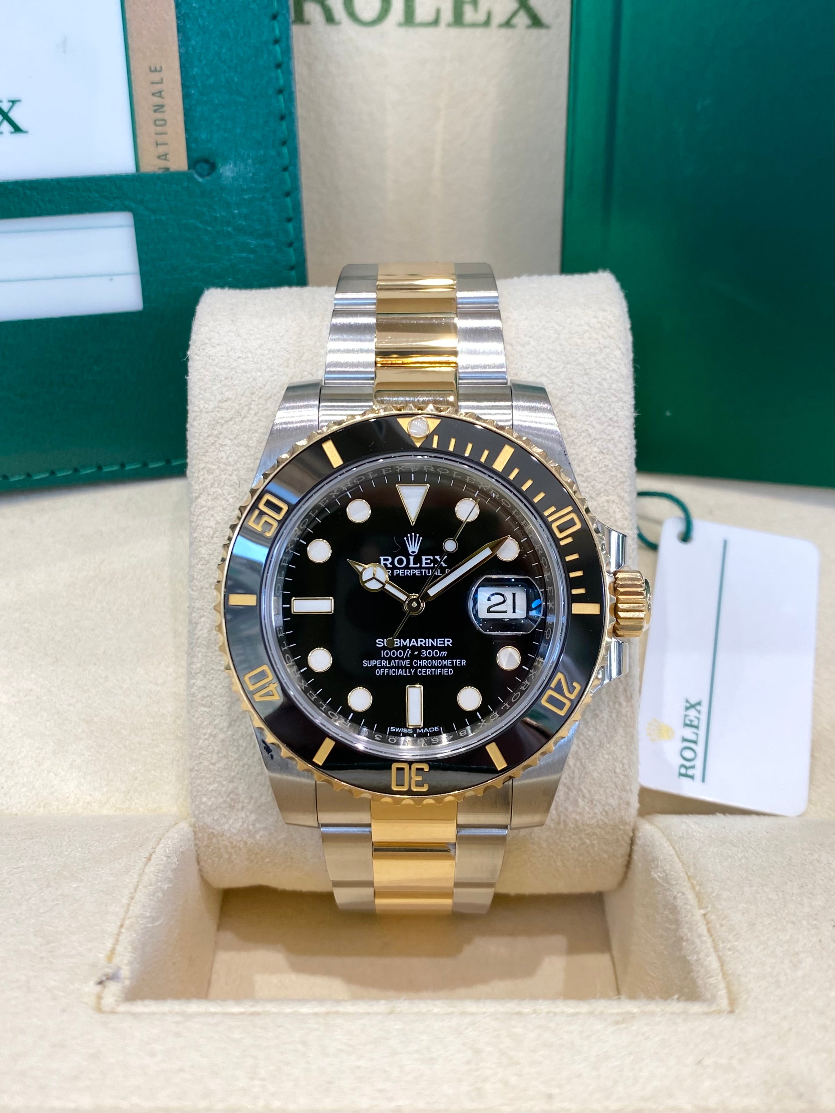 2017 Rolex Submariner 116613LN Giganti Watches