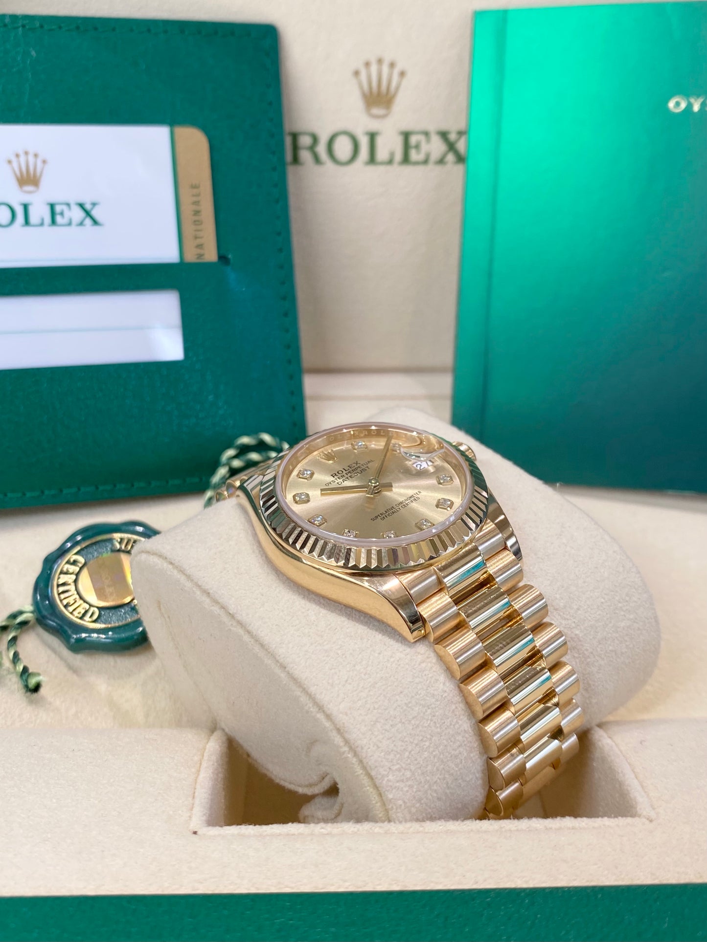 2019 Rolex Datejust 31 278278