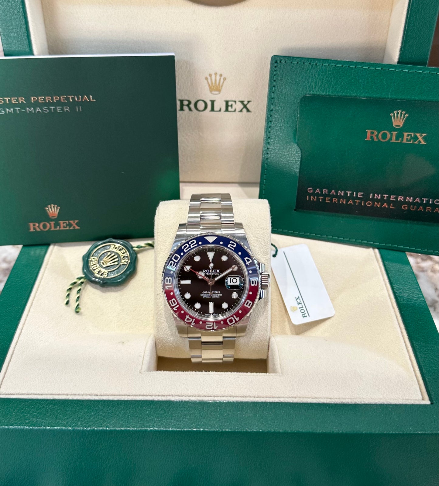 2021 Rolex GMT-Master II Pepsi 126710BLRO