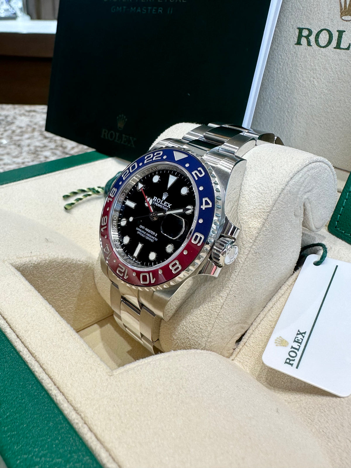 2022 Rolex GMT-Master II Pepsi 126710BLRO