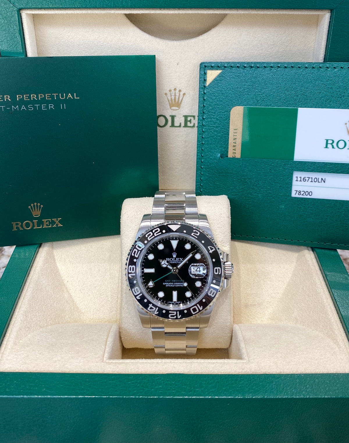 2014 Rolex GMT-Master II 116710LN