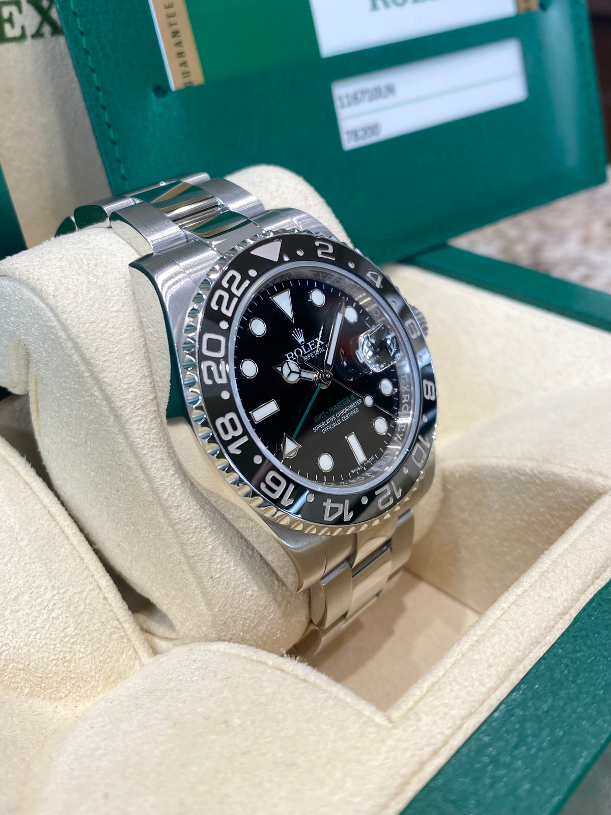 2014 Rolex GMT-Master II 116710LN