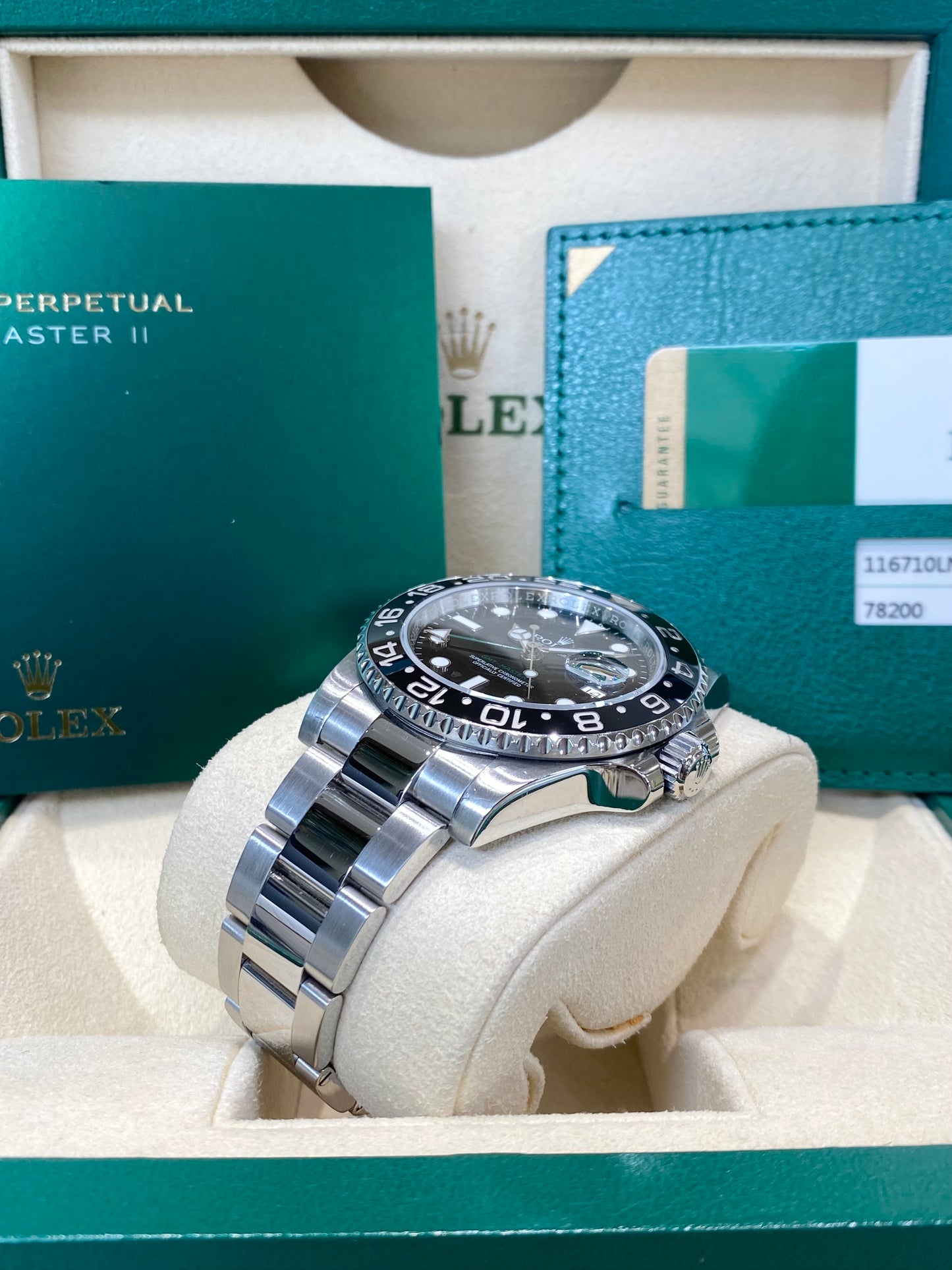 2016 Rolex GMT-Master II 116710LN