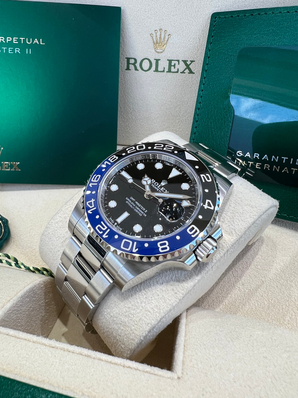 2024 Rolex GMT-Master II Batman 126710BLNR