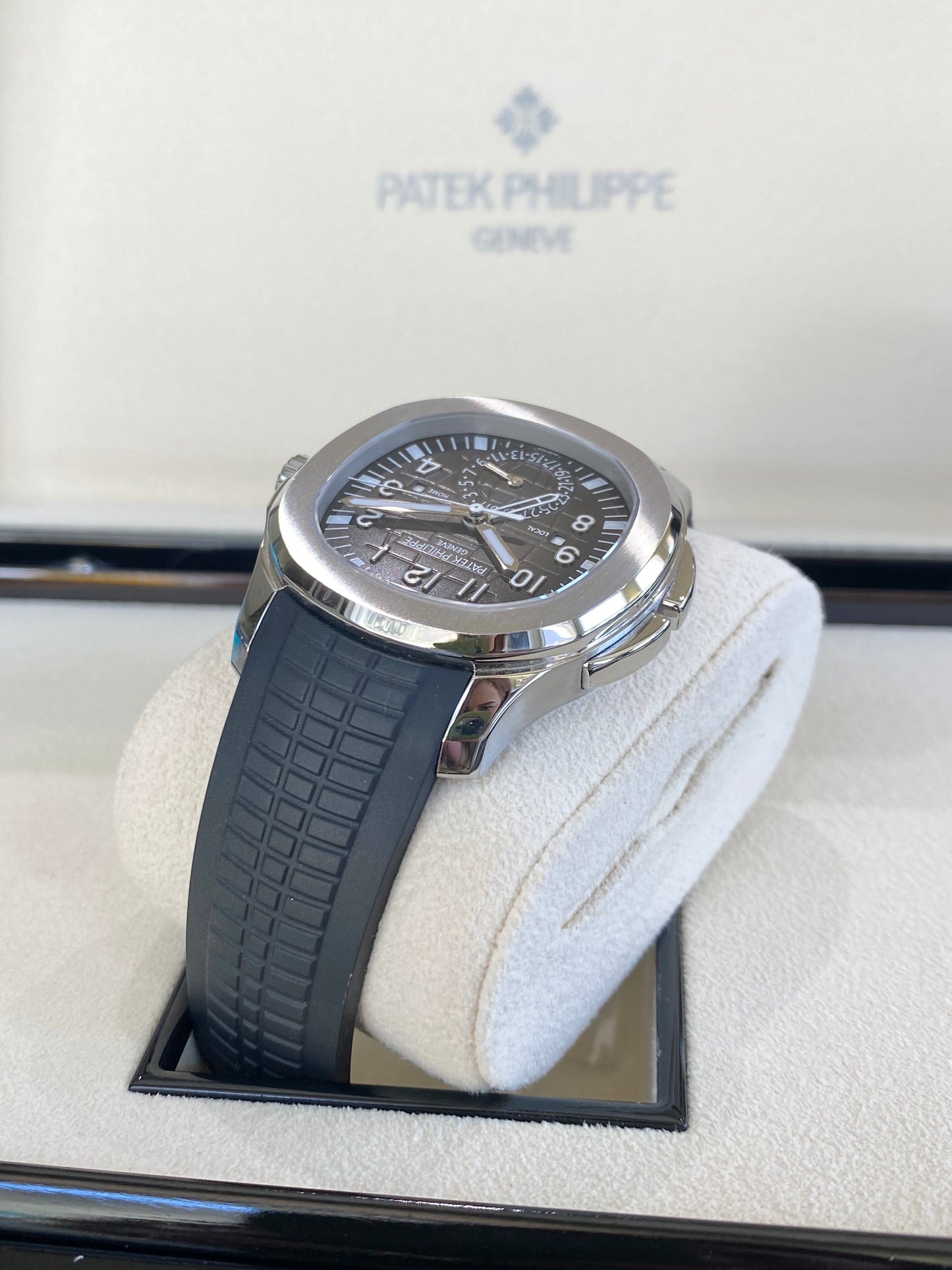 2021 Patek Philippe Aquanaut Travel Time 5164A