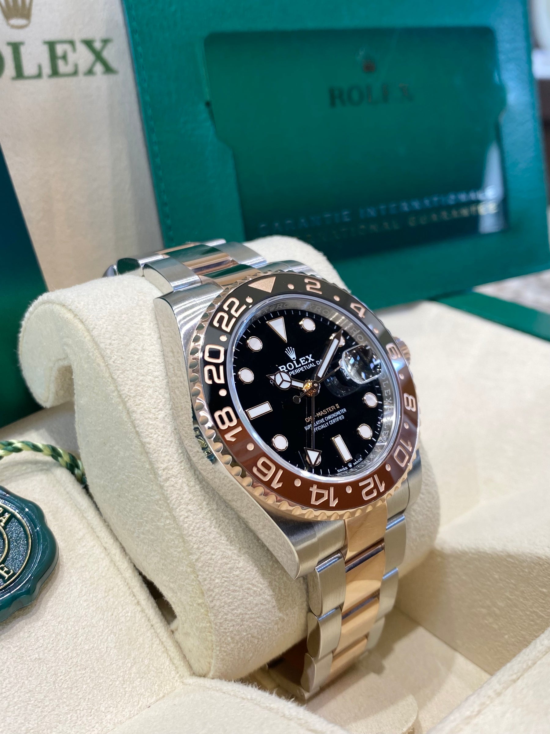 2025 Rolex GMT-Master II Rootbeer 126711CHNR