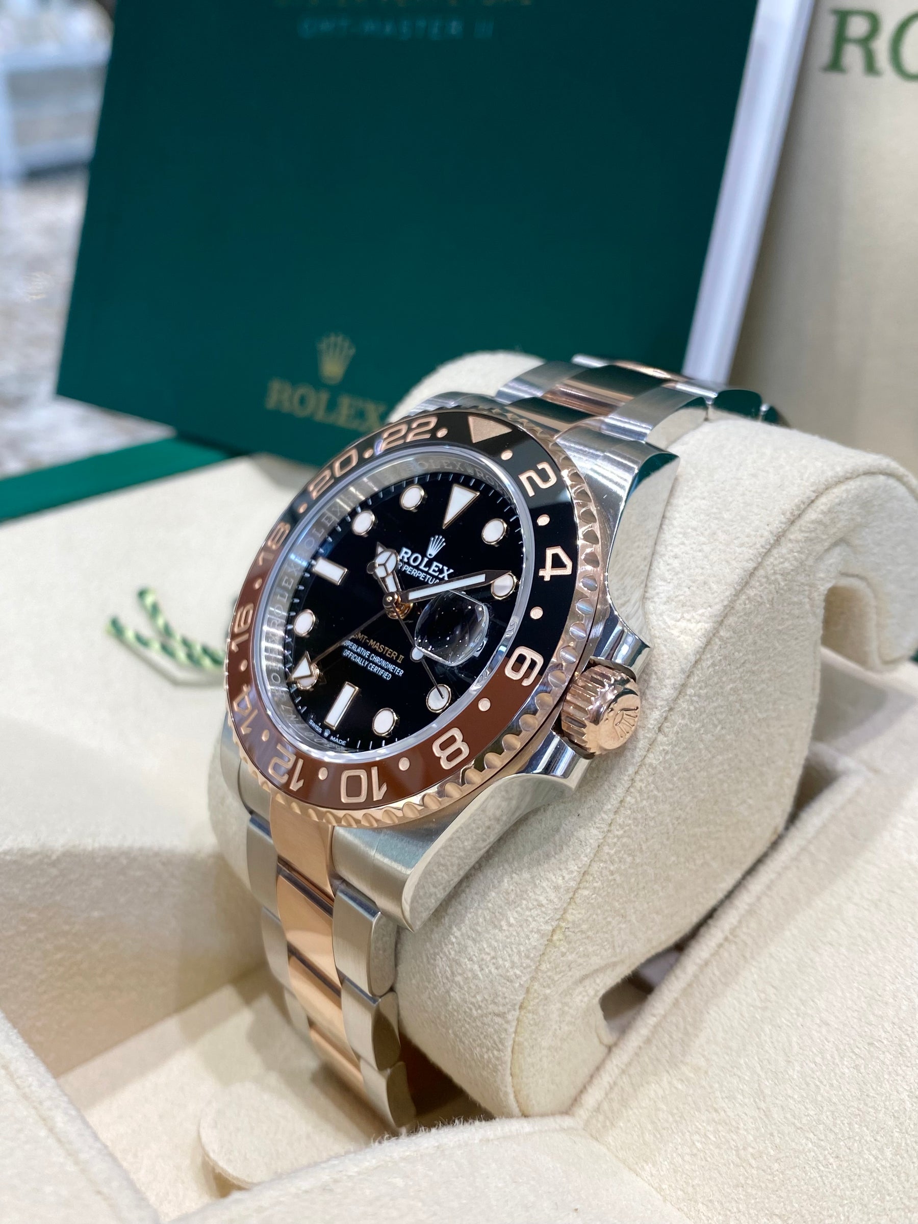 2025 Rolex GMT-Master II Rootbeer 126711CHNR