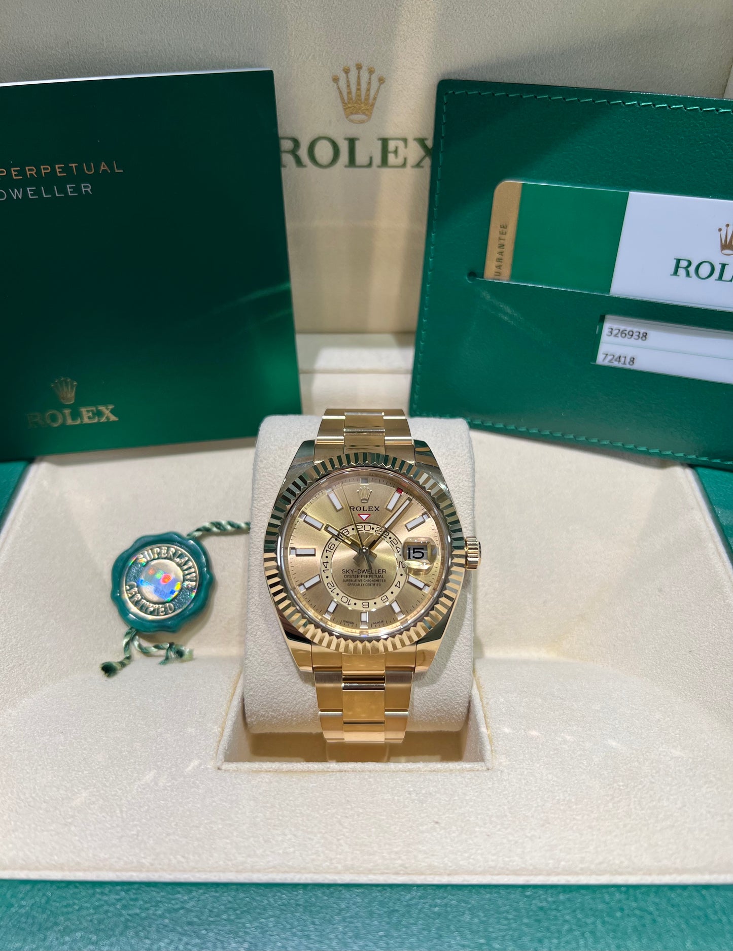 2018 Rolex Sky-Dweller 326938