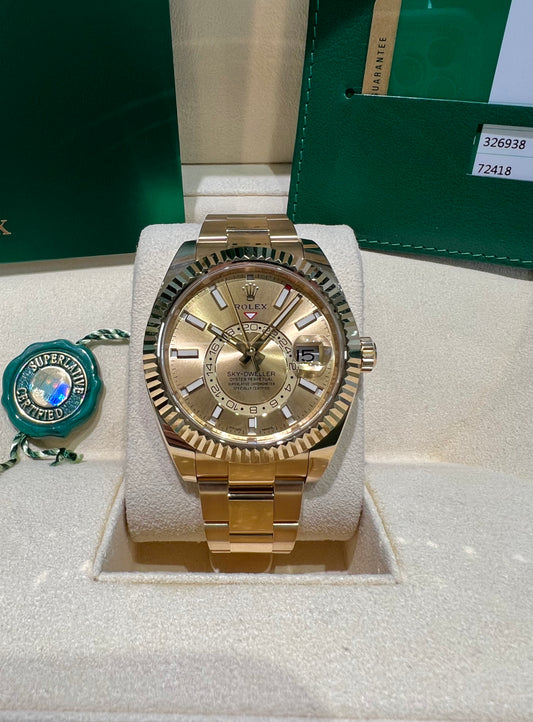 2018 Rolex Sky-Dweller 326938