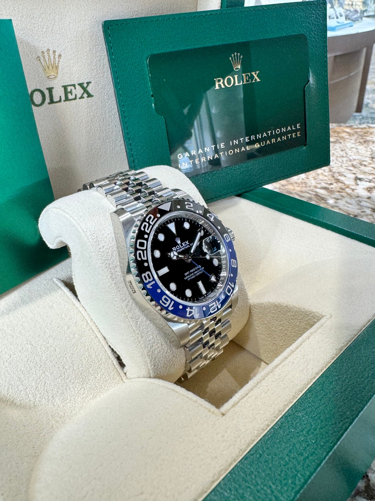 2023 Rolex GMT-Master II Batgirl 126710BLNR