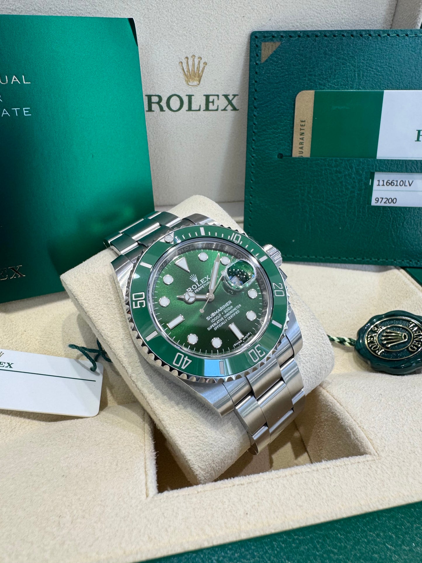 2019 Rolex Submariner Hulk 116610LV