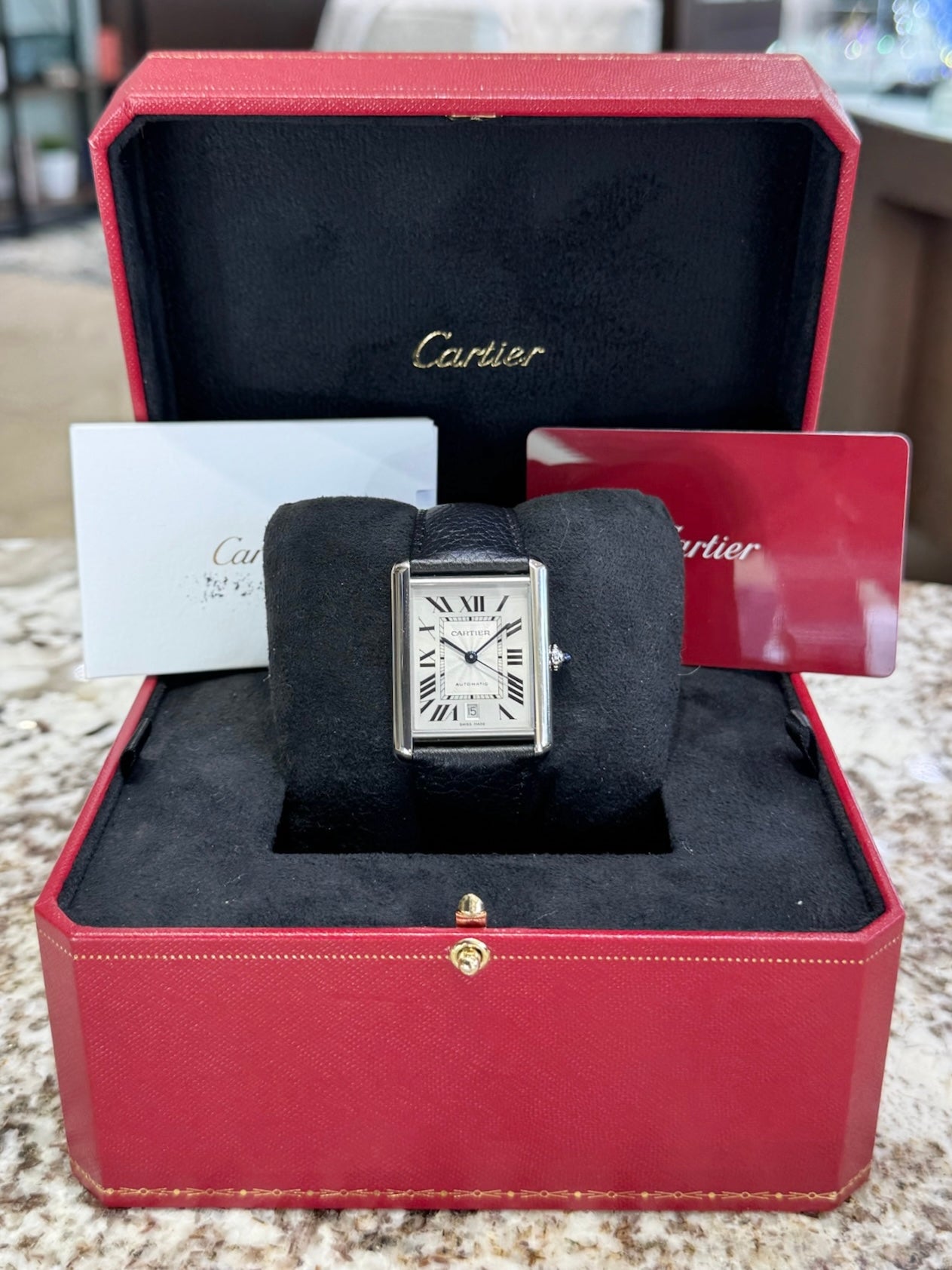2022 Cartier Tank Must Extra Large WSTA0040