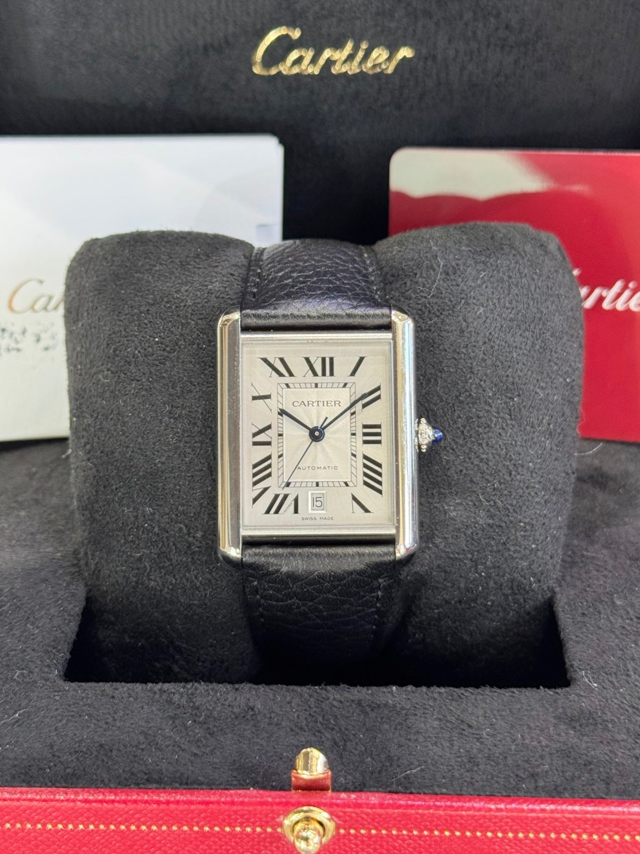 2022 Cartier Tank Must Extra Large WSTA0040