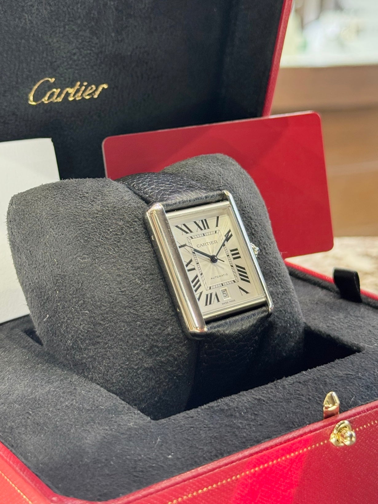 2022 Cartier Tank Must Extra Large WSTA0040
