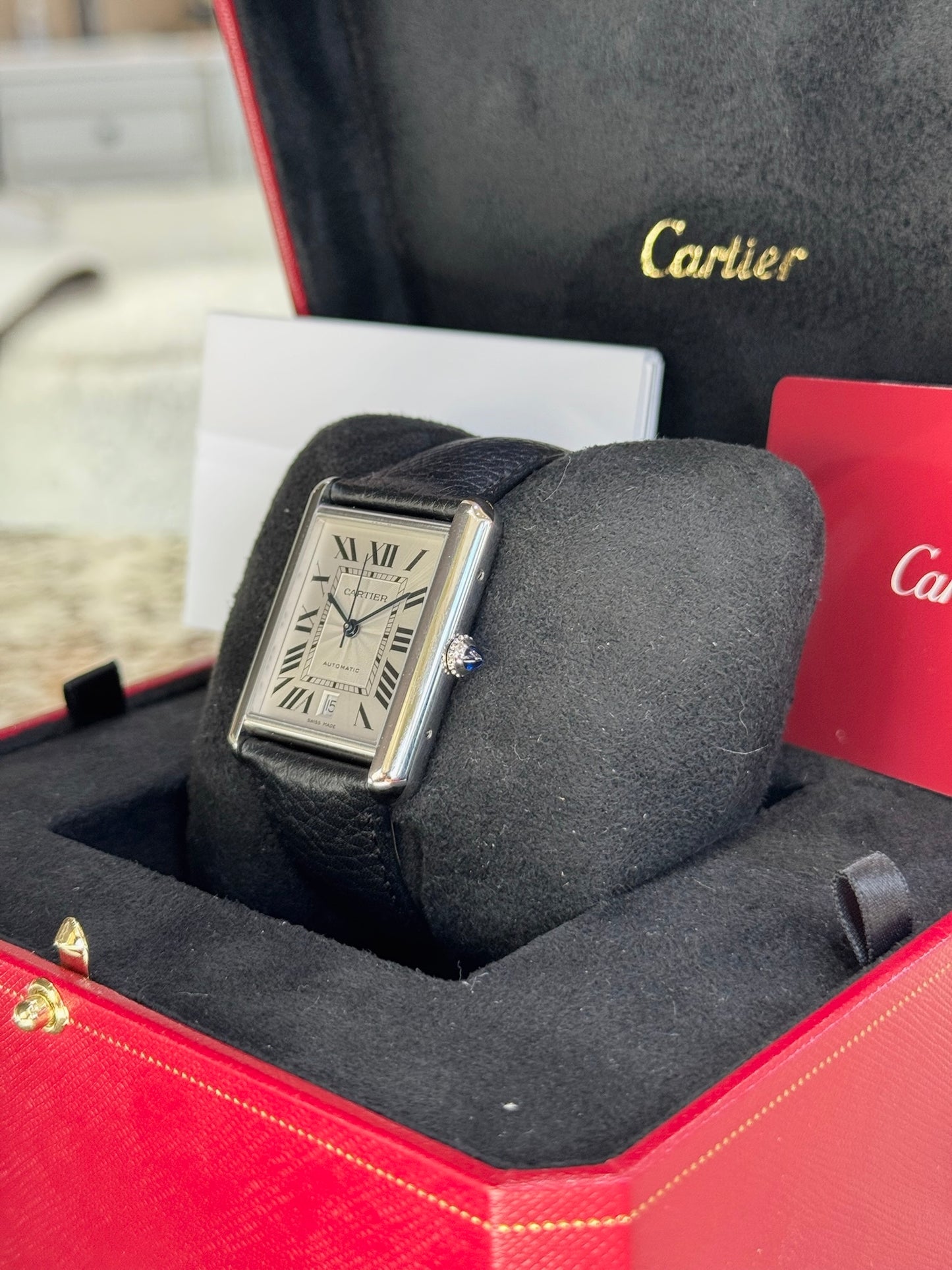 2022 Cartier Tank Must Extra Large WSTA0040