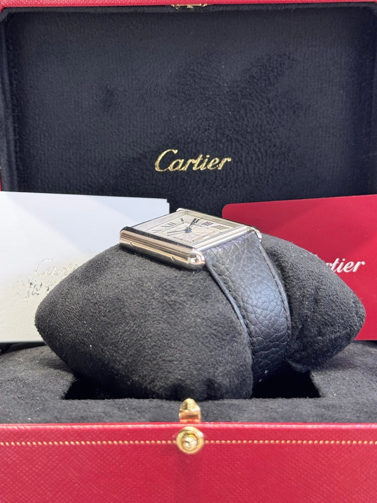 2022 Cartier Tank Must Extra Large WSTA0040