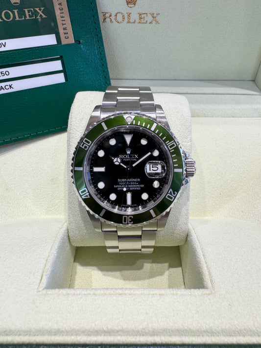 2007 Rolex Submariner Kermit 16610LV