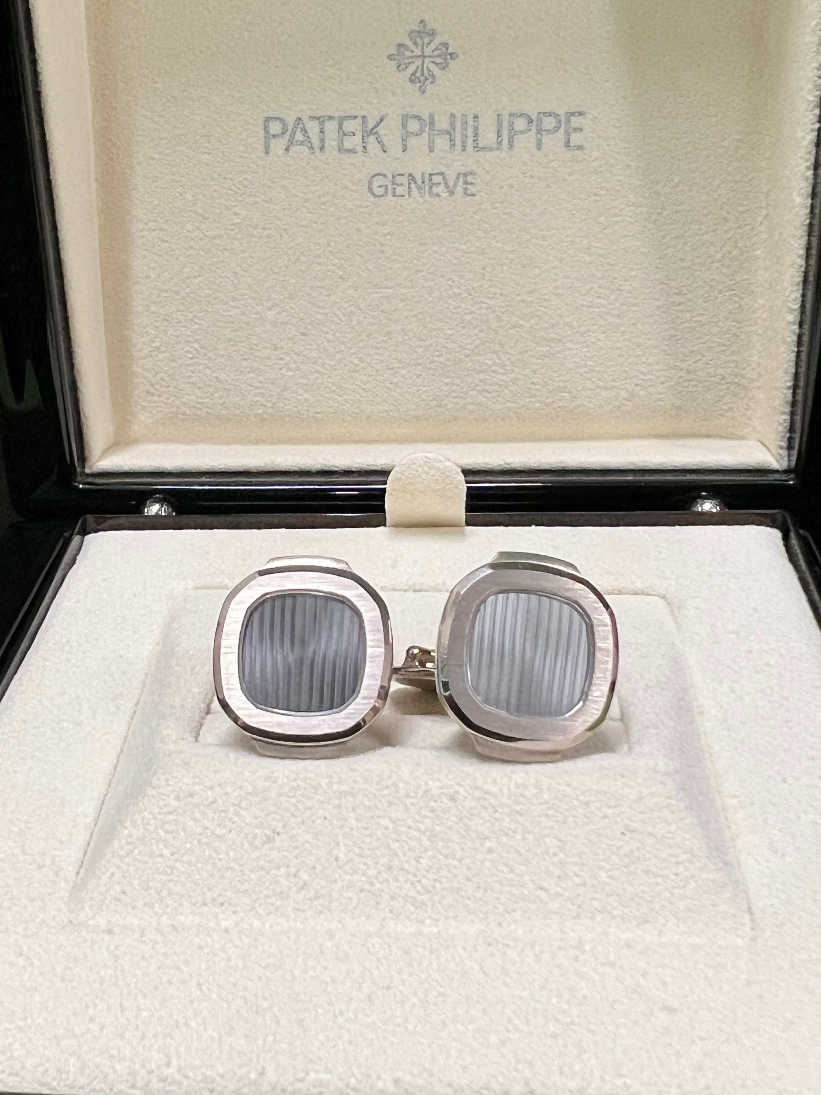 Patek nautilus cufflinks best sale