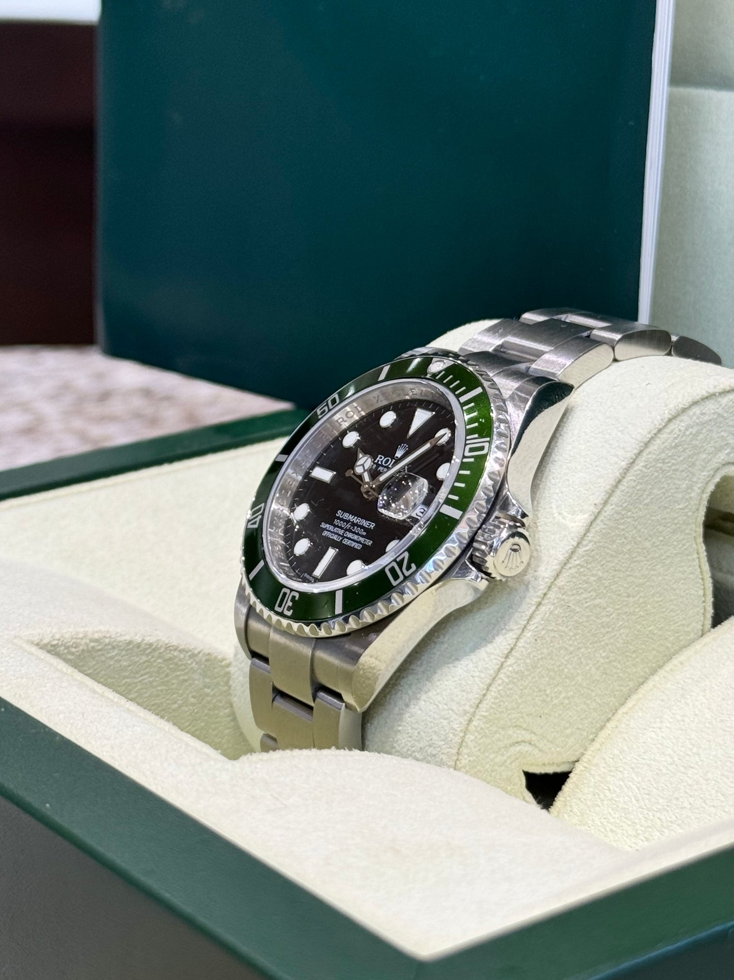 2009 Rolex Submariner Kermit 16610LV