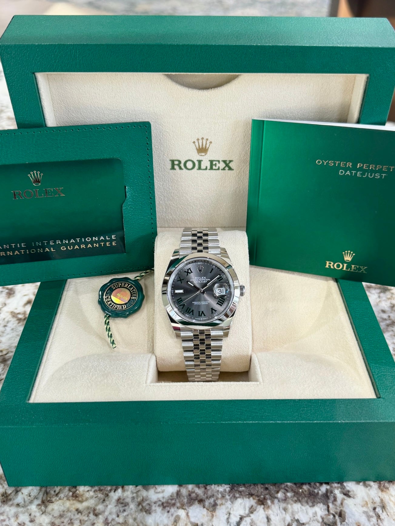 2024 Rolex Datejust 41 Wimbledon 126300