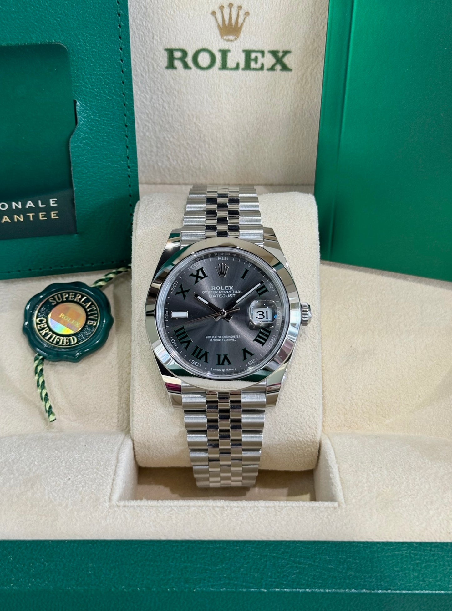 2024 Rolex Datejust 41 Wimbledon 126300