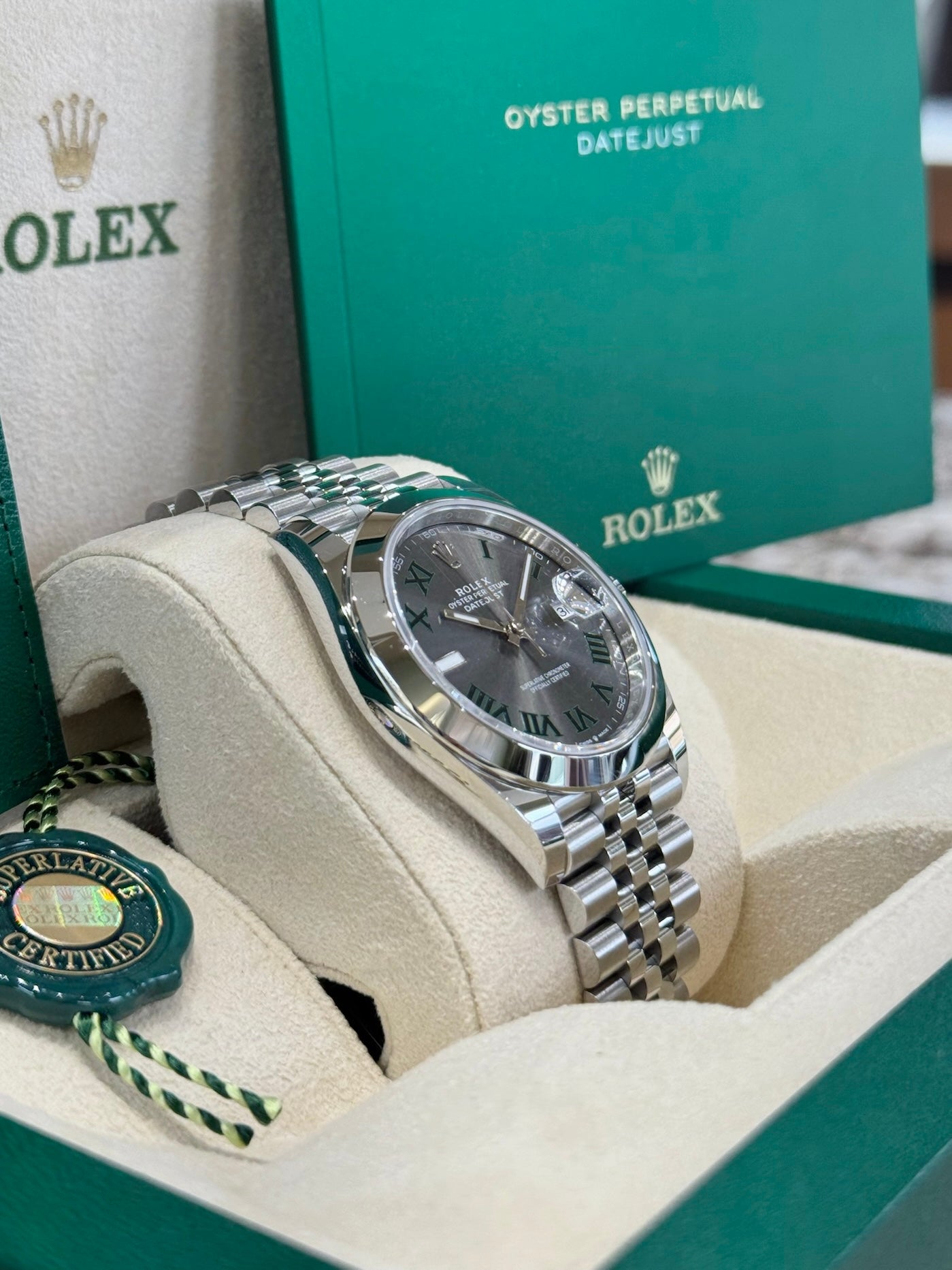 2024 Rolex Datejust 41 Wimbledon 126300