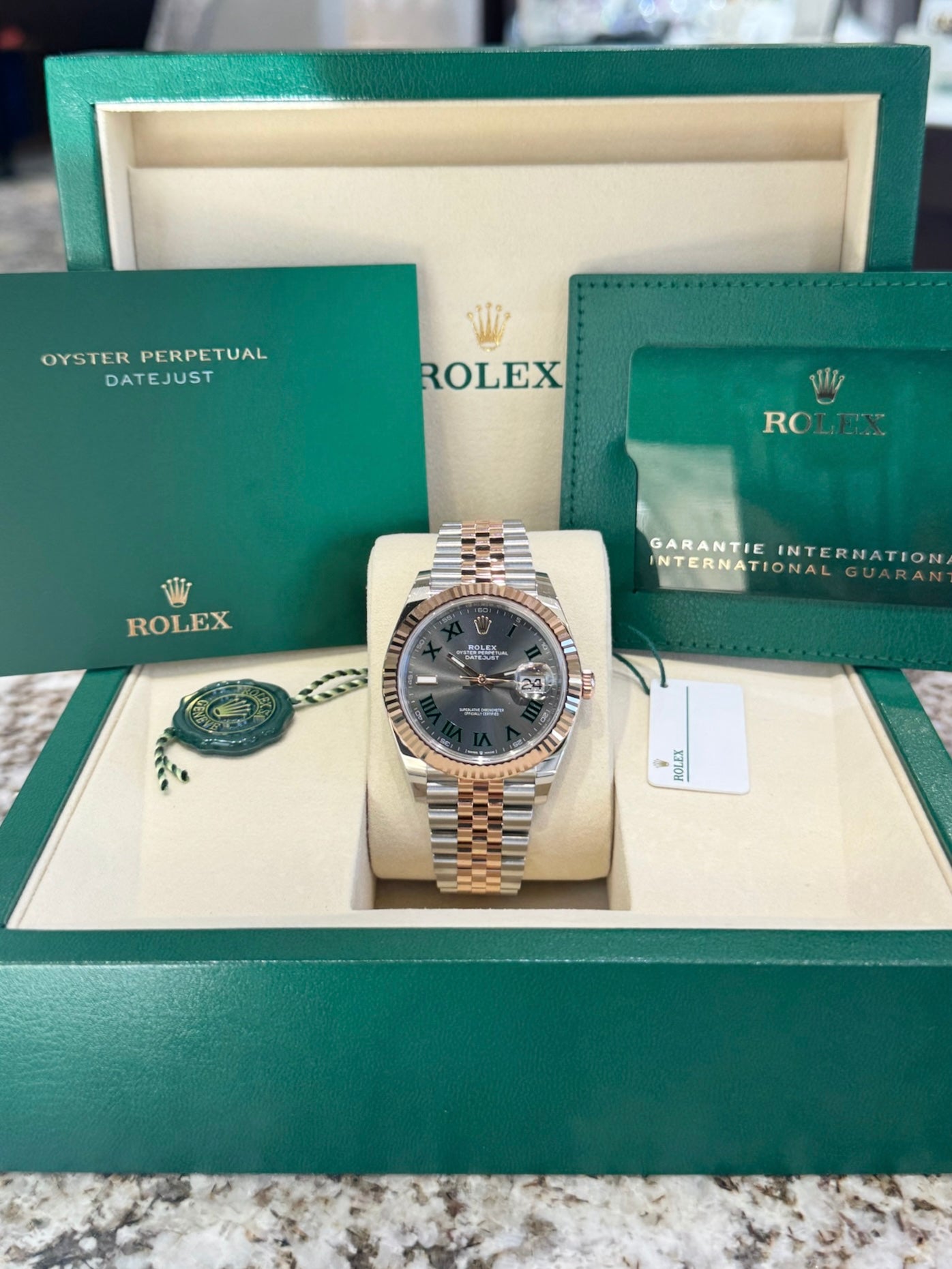 2025 Rolex Datejust 41 Wimbledon 126331