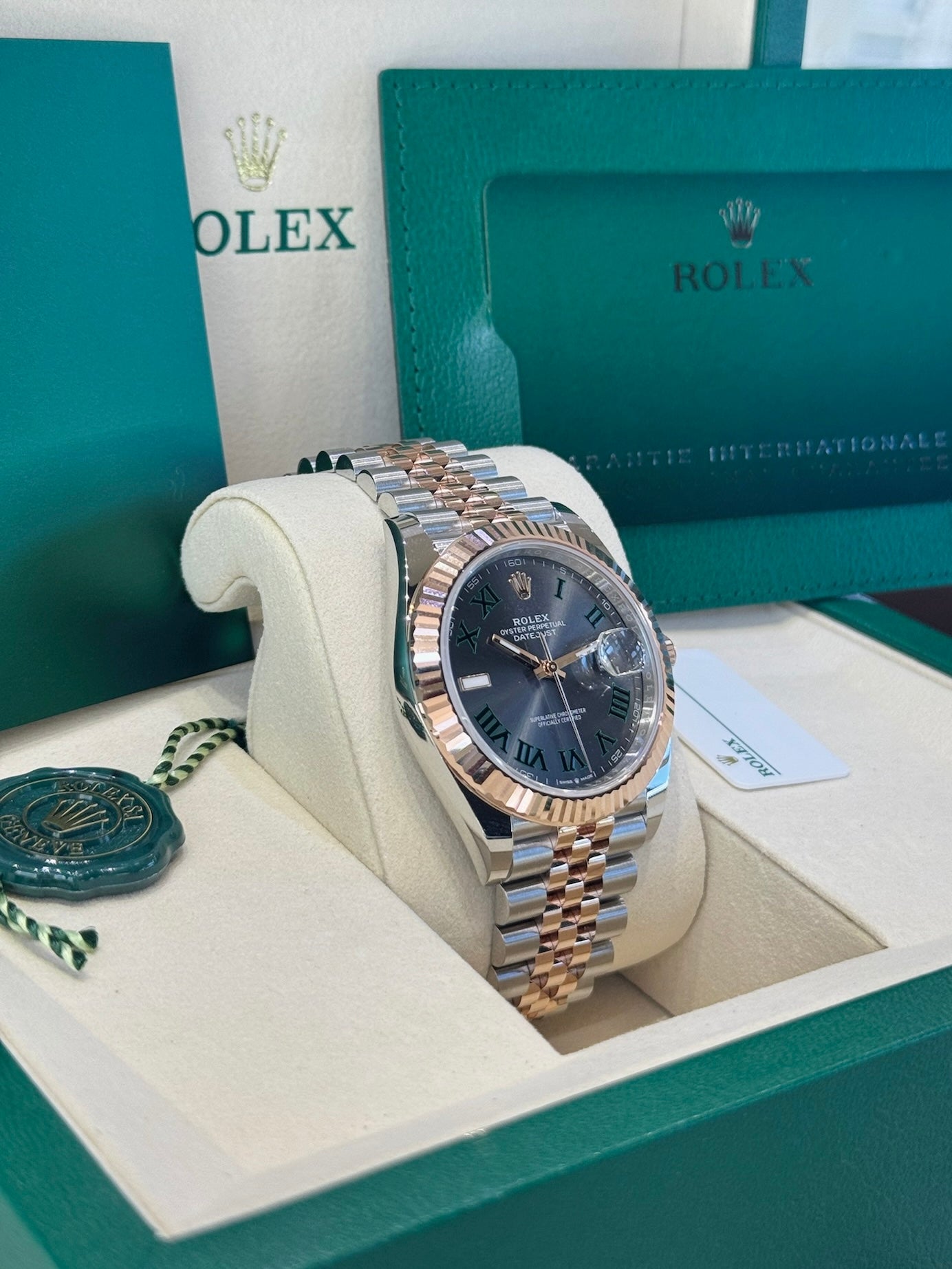 2025 Rolex Datejust 41 Wimbledon 126331