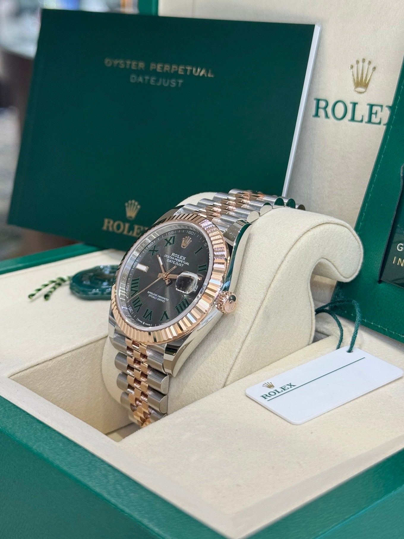 2025 Rolex Datejust 41 Wimbledon 126331