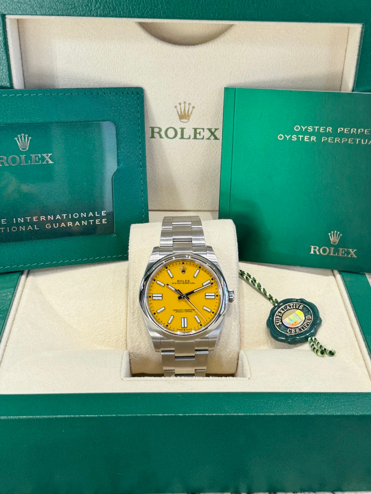 2021 Rolex Oyster Perpetual 41 124300