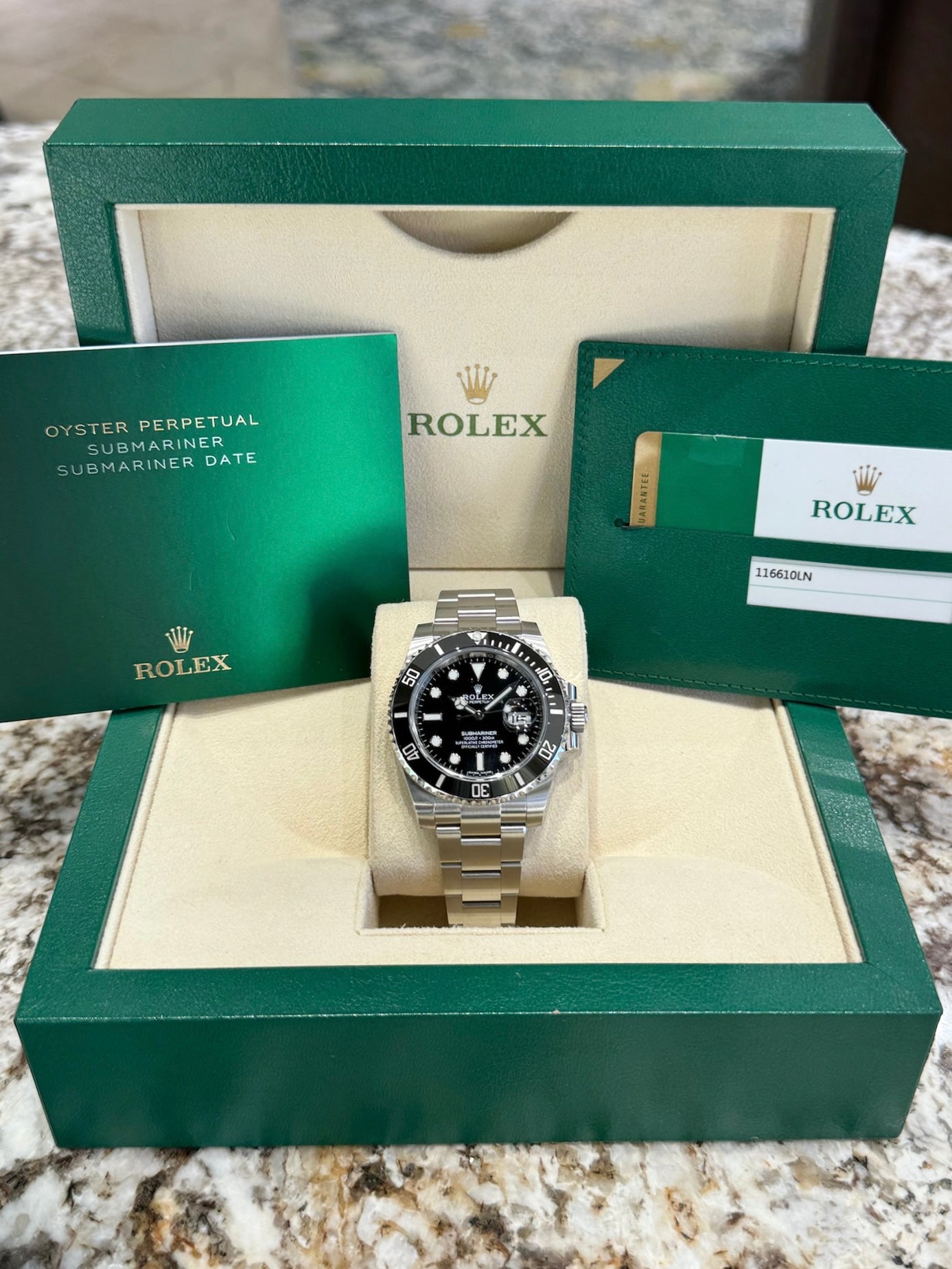 2018 Rolex Submariner 116610LN