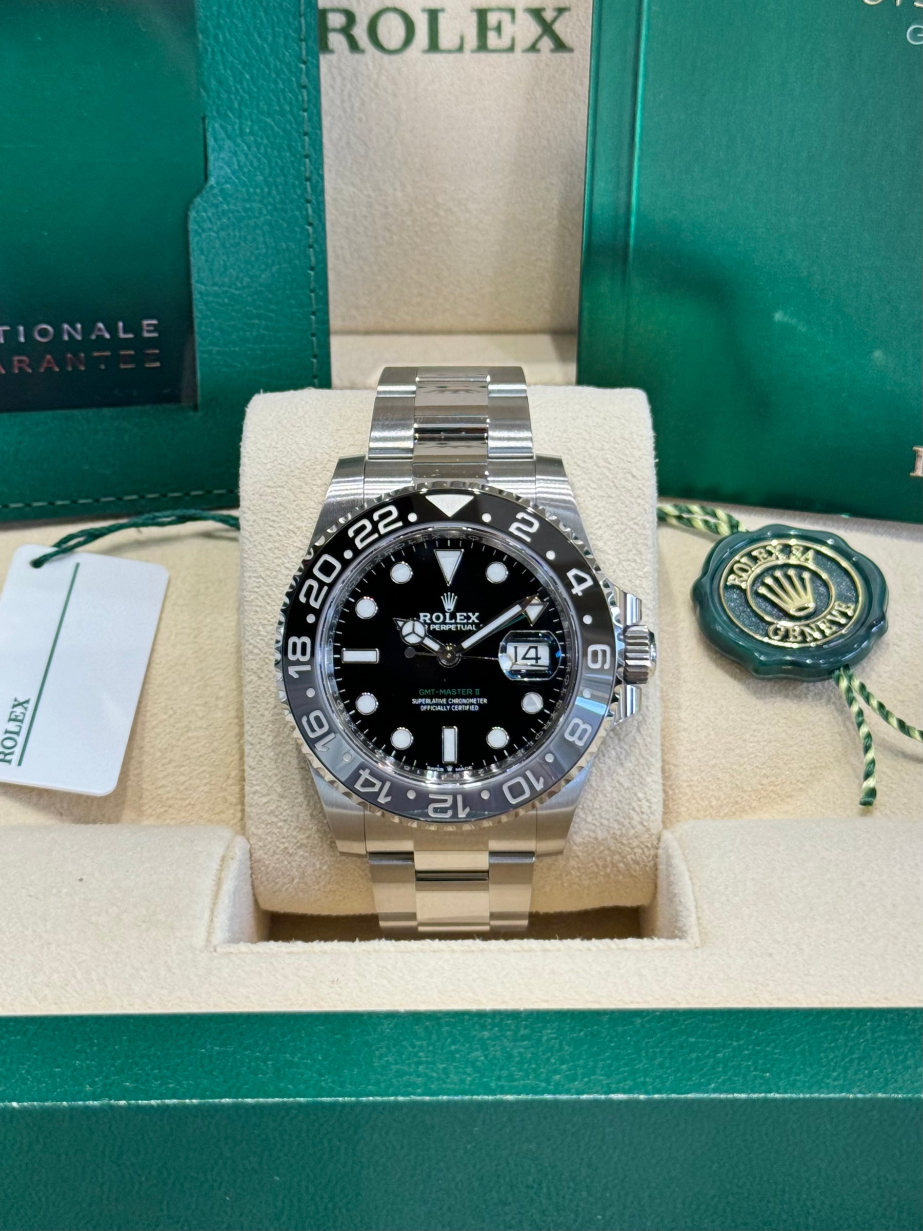 2025 Rolex GMT-Master II Bruce Wayne 126710GRNR