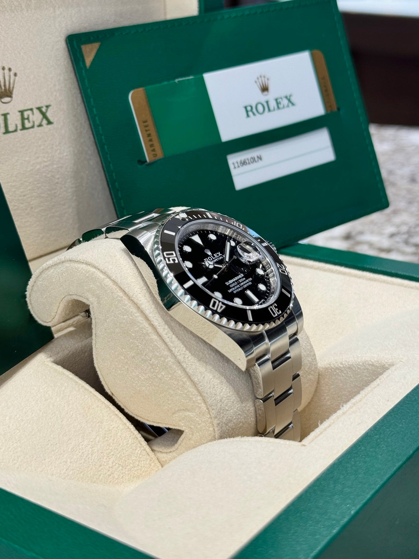 2018 Rolex Submariner 116610LN