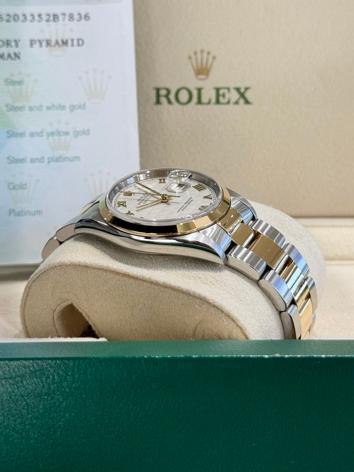 2005 Rolex Datejust 36 16203