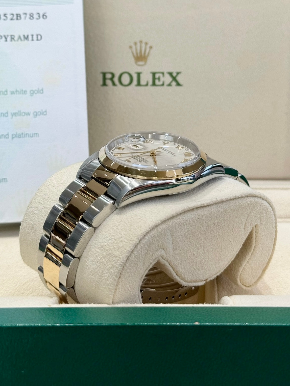 2005 Rolex Datejust 36 16203