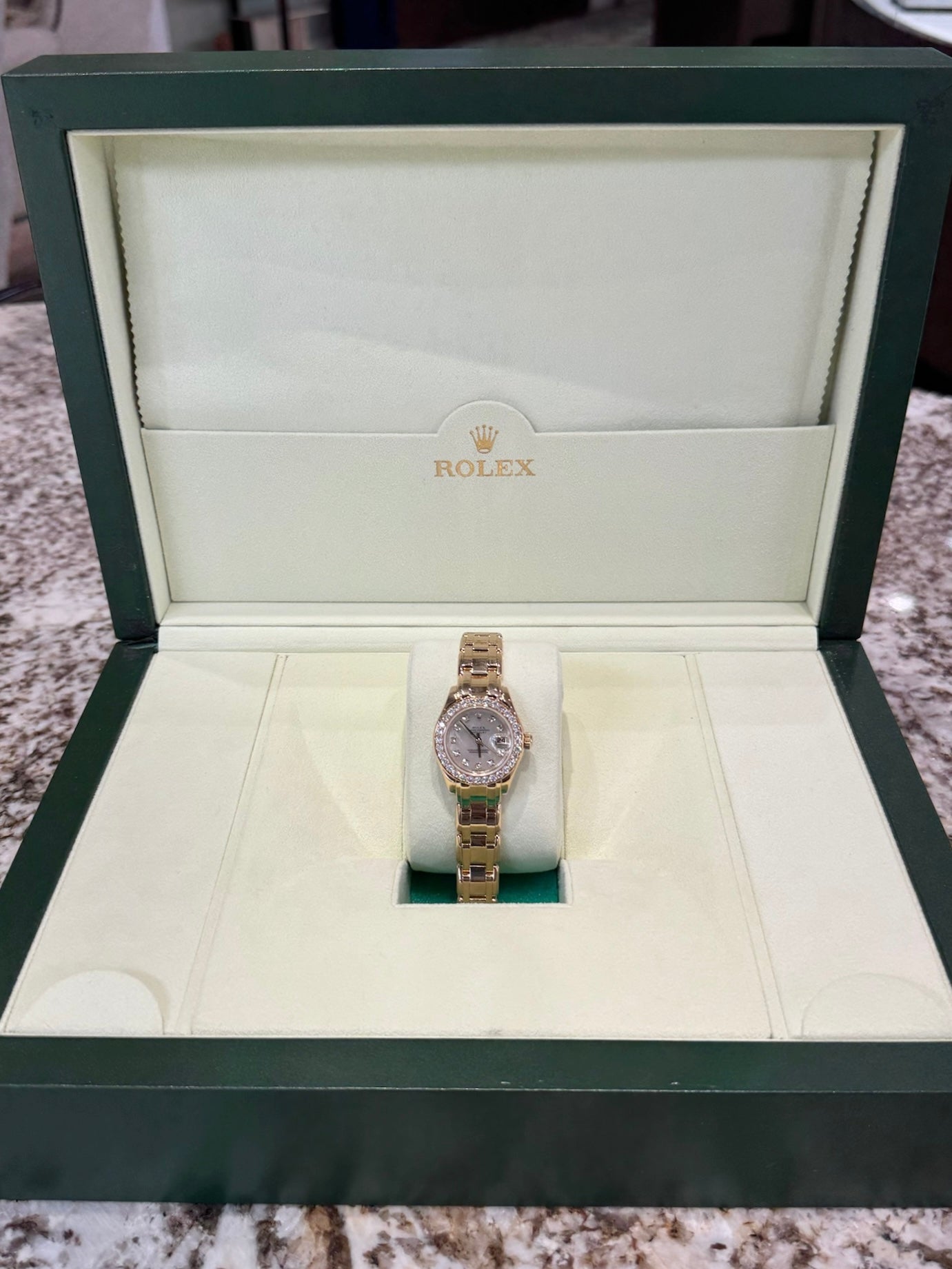 2006 Rolex Ladies Datejust Pearlmaster 80298