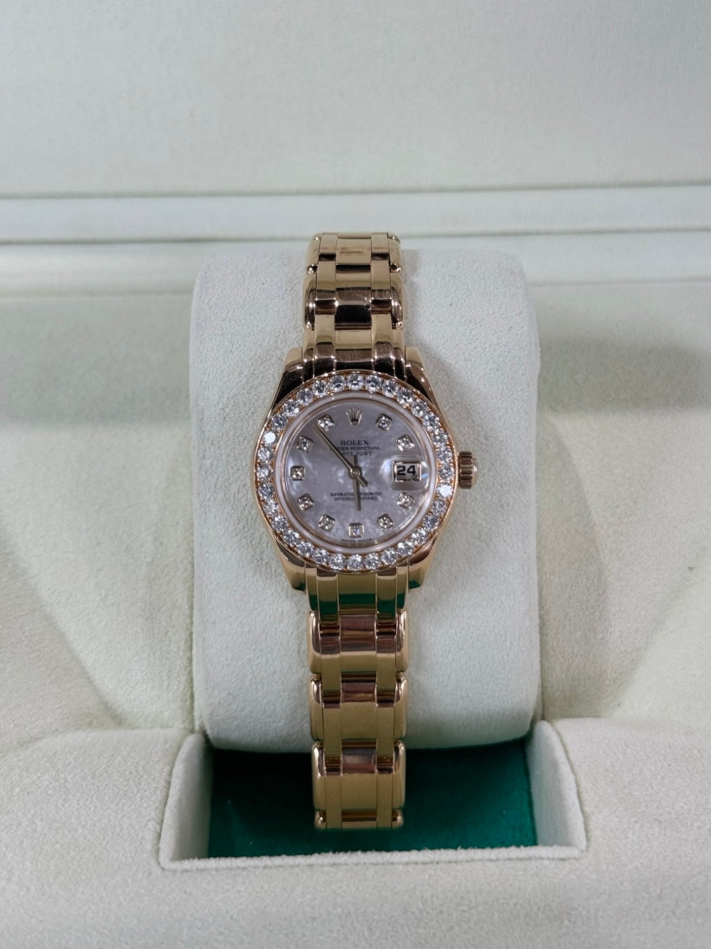 2006 Rolex Ladies Datejust Pearlmaster 80298