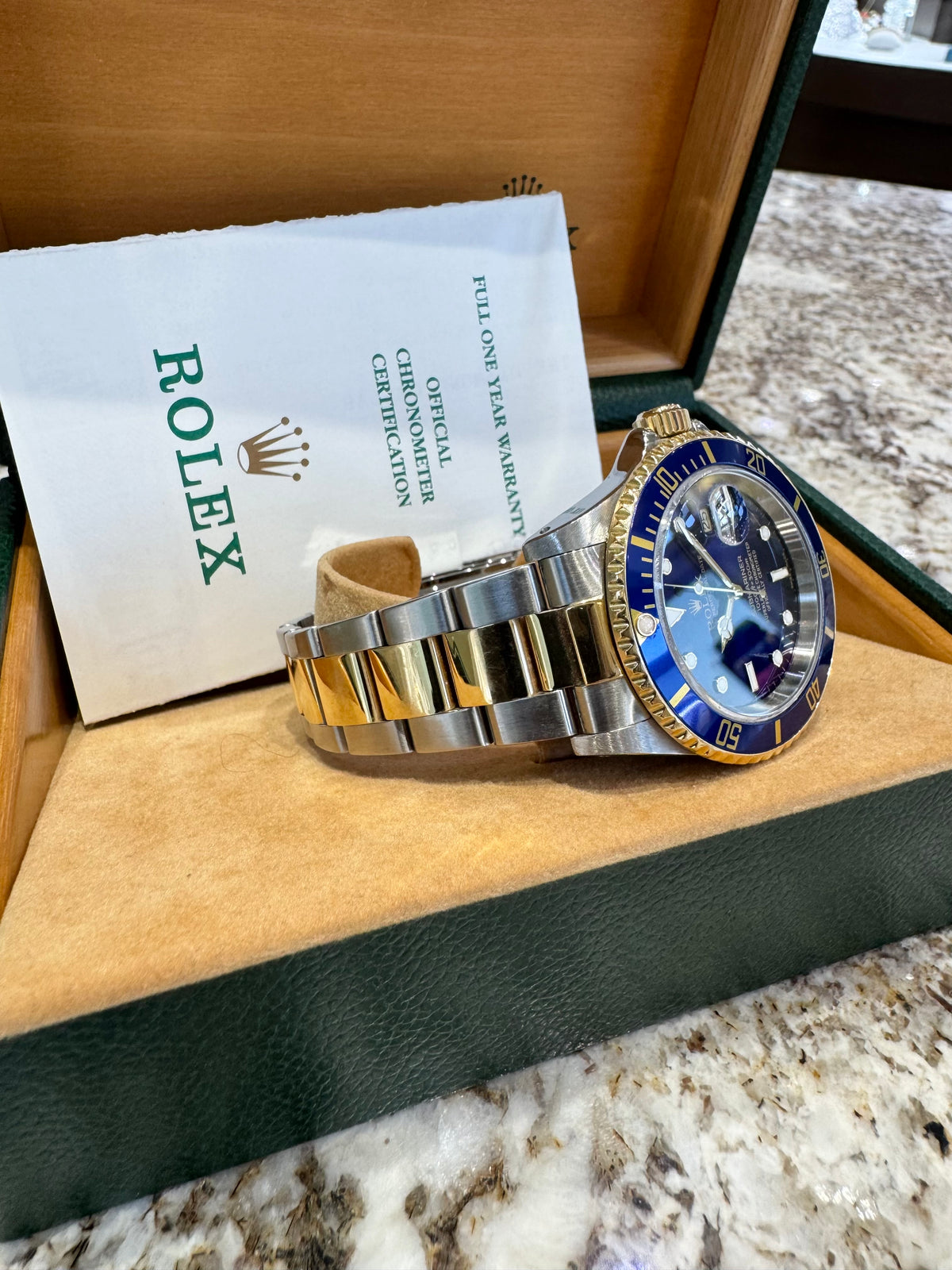 1999 Rolex Submariner 16613LB
