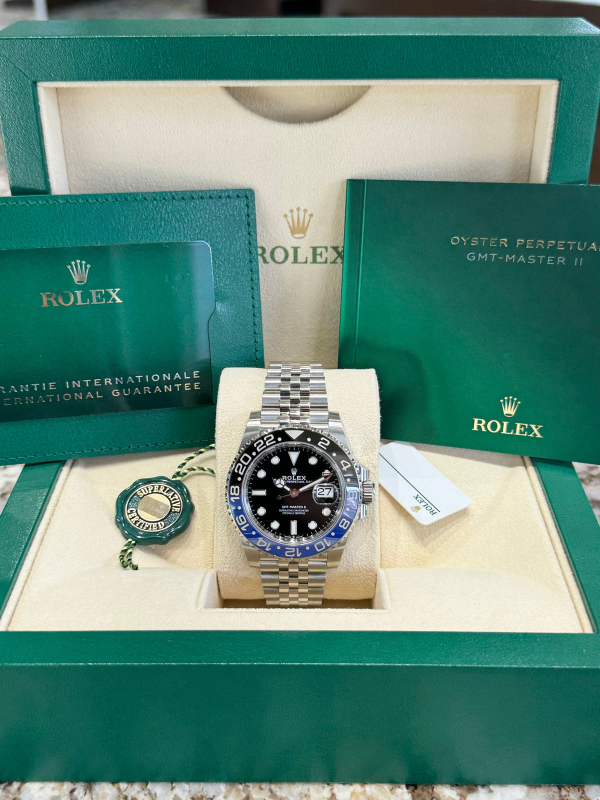 2025 Rolex GMT-Master II Batgirl 126710BLNR