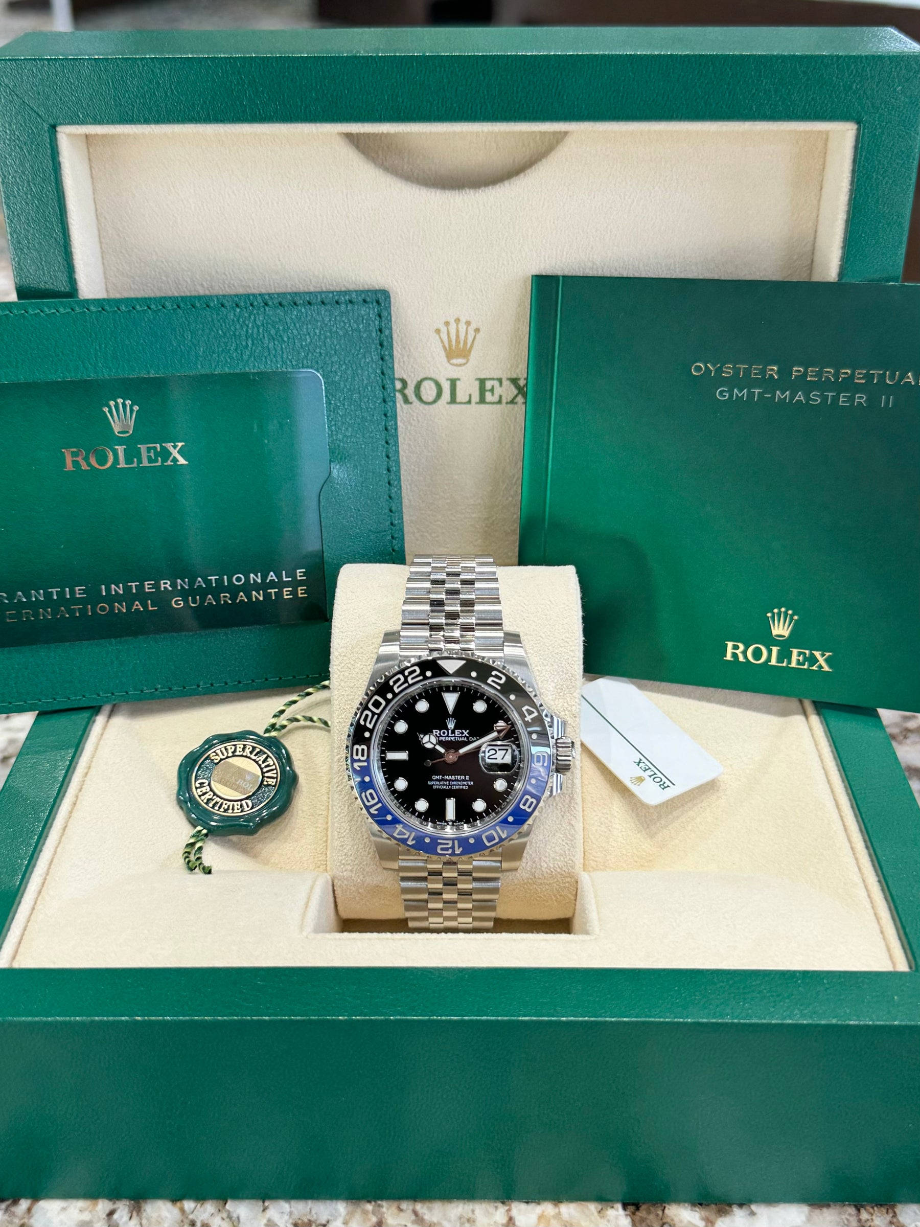 2025 Rolex GMT-Master II Batgirl 126710BLNR
