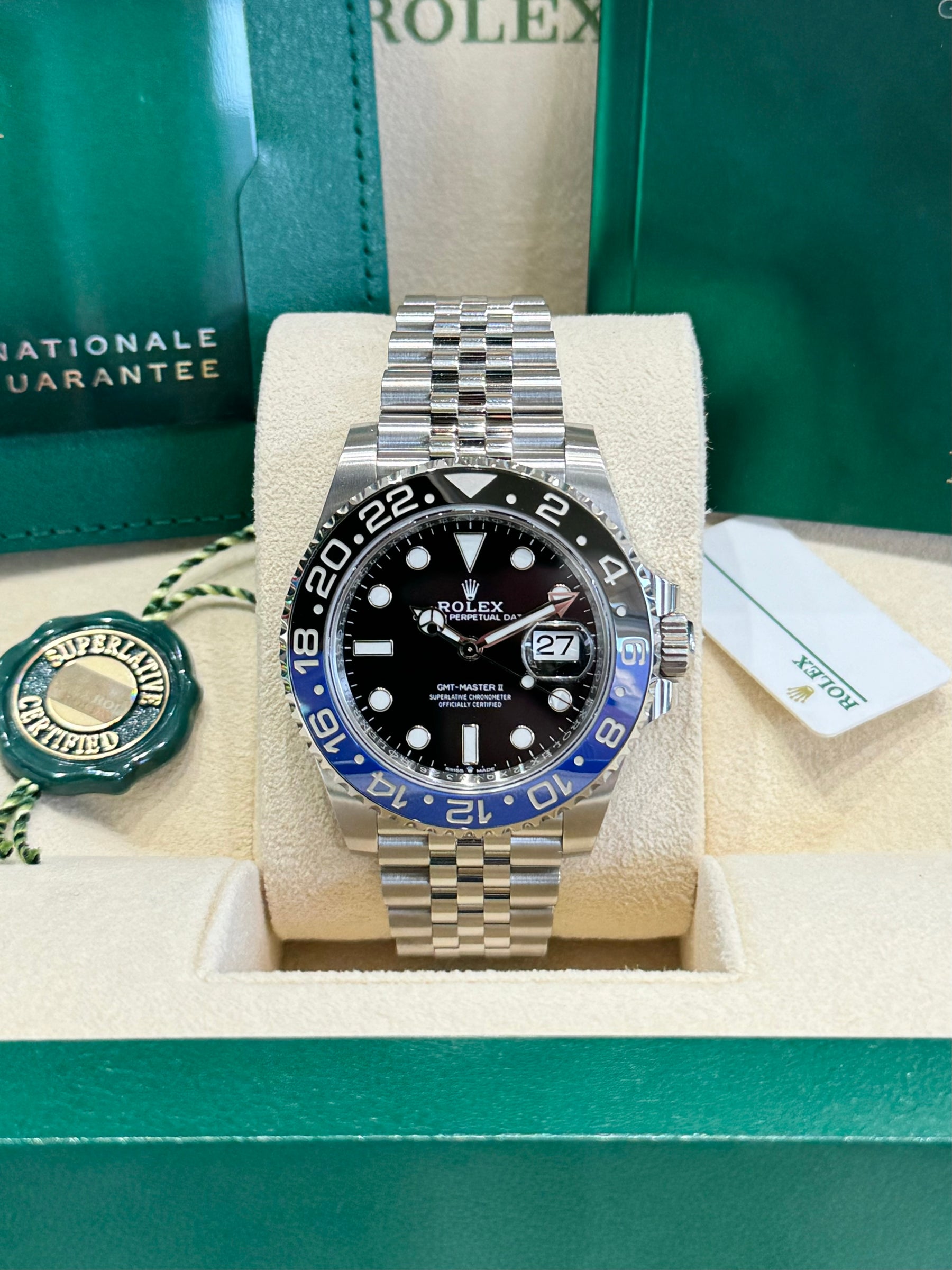 2025 Rolex GMT-Master II Batgirl 126710BLNR