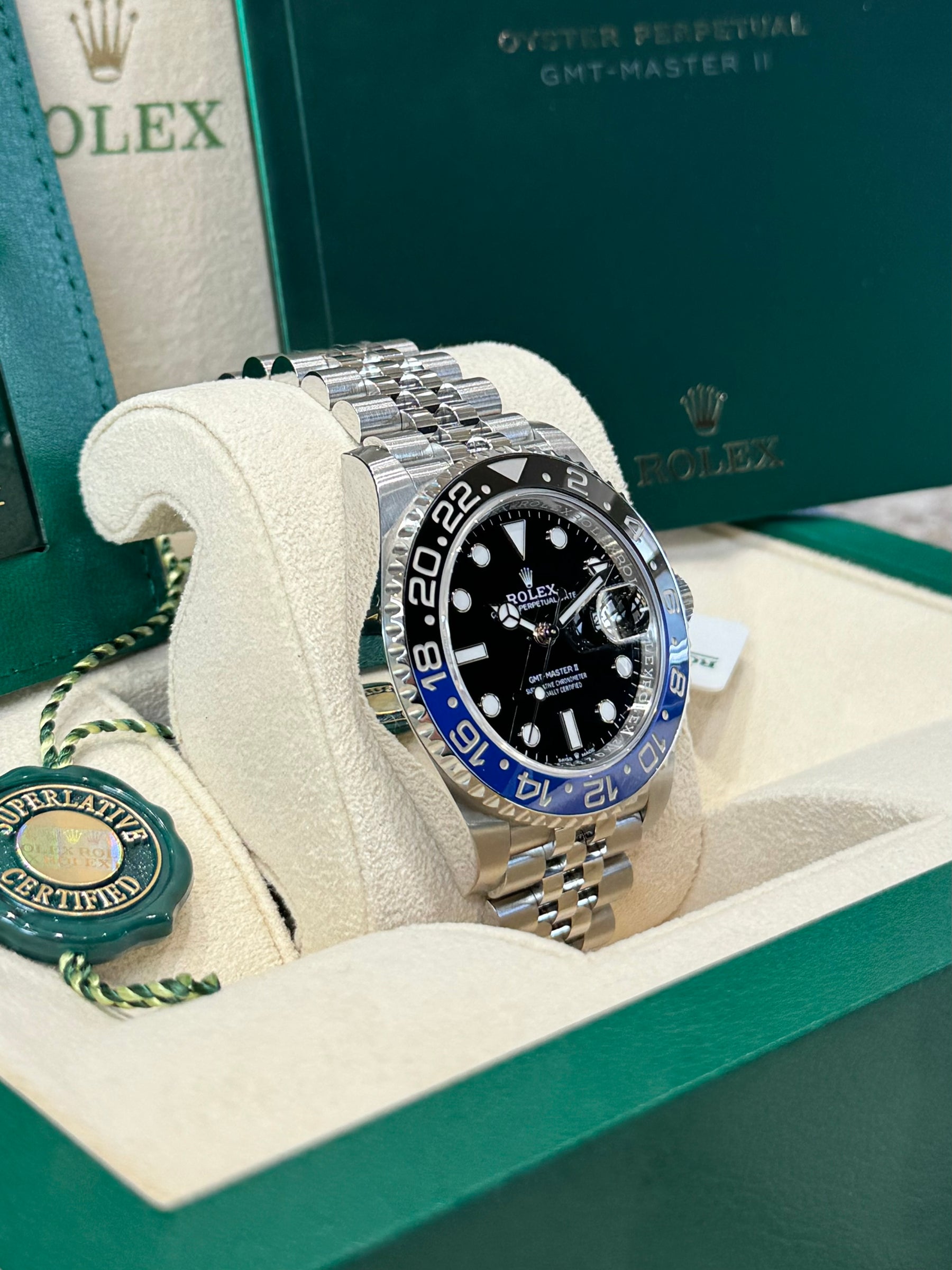 2025 Rolex GMT-Master II Batgirl 126710BLNR
