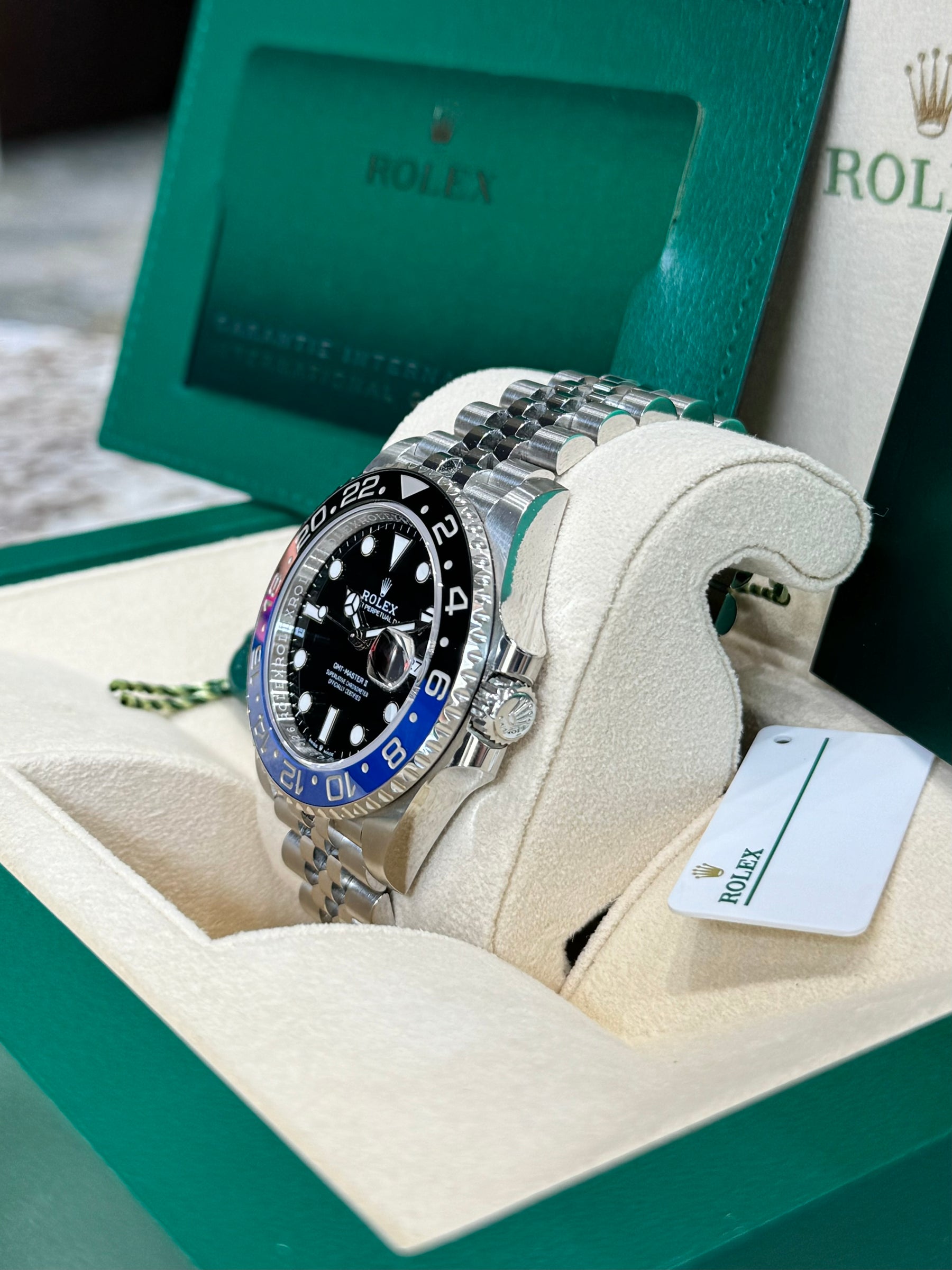 2025 Rolex GMT-Master II Batgirl 126710BLNR