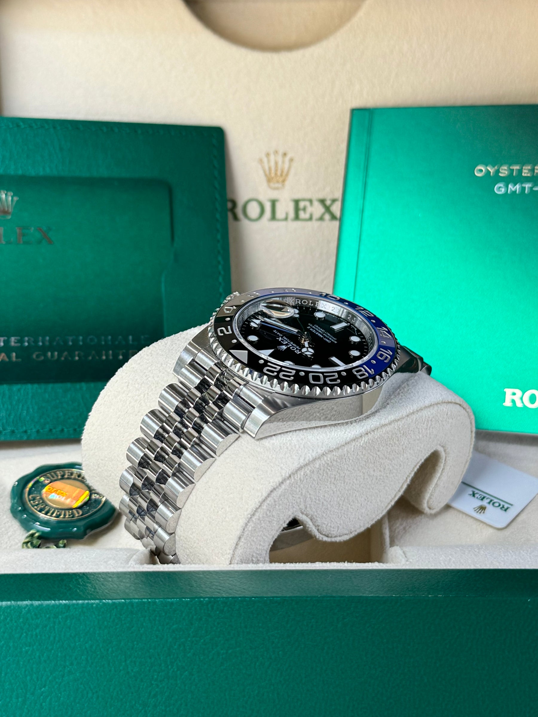 2025 Rolex GMT-Master II Batgirl 126710BLNR
