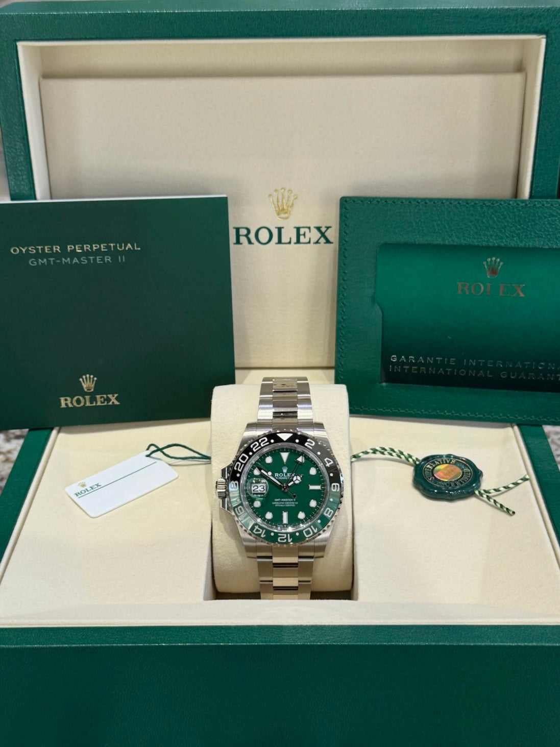 2025 Rolex GMT-Master II Sprite 126729VTNR